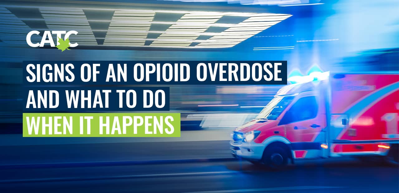 Signs of an opioid overdose and what to do