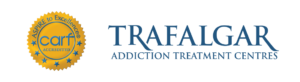 Trafalgar logo with CARF seal.
