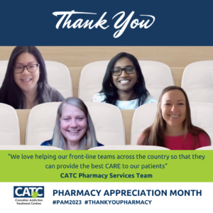 Thank you to our pharmacy services team